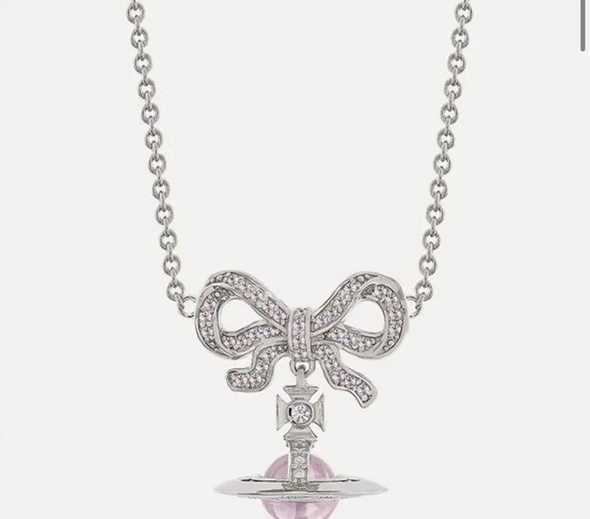 Vivienne Westwood necklace octavie pink necklace wts