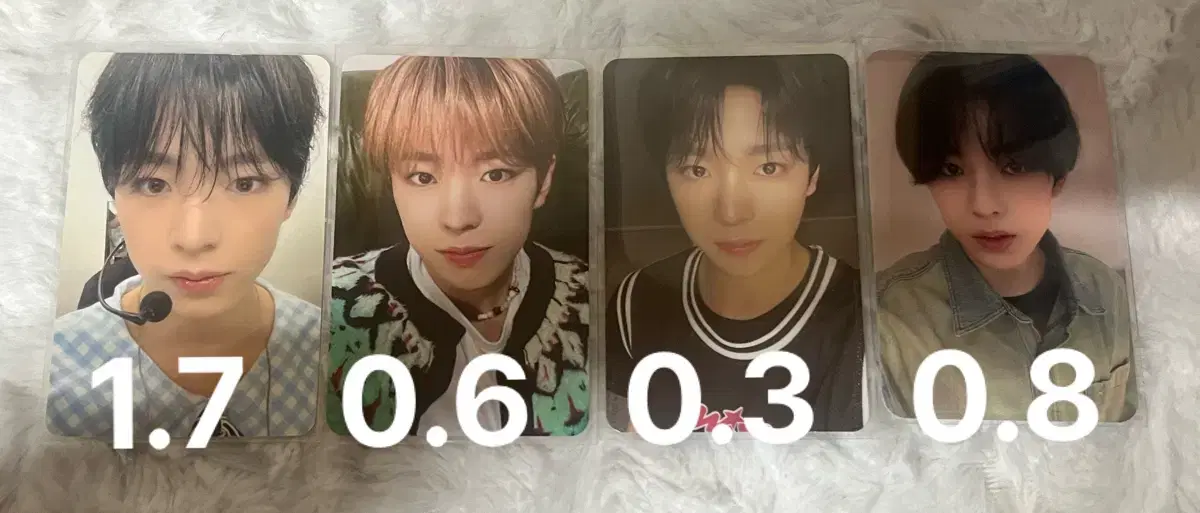 NCT U Wish Photocard wts Sion Riku Yuuushi Jaehee Ryosakuya ㅅㅊㅇ