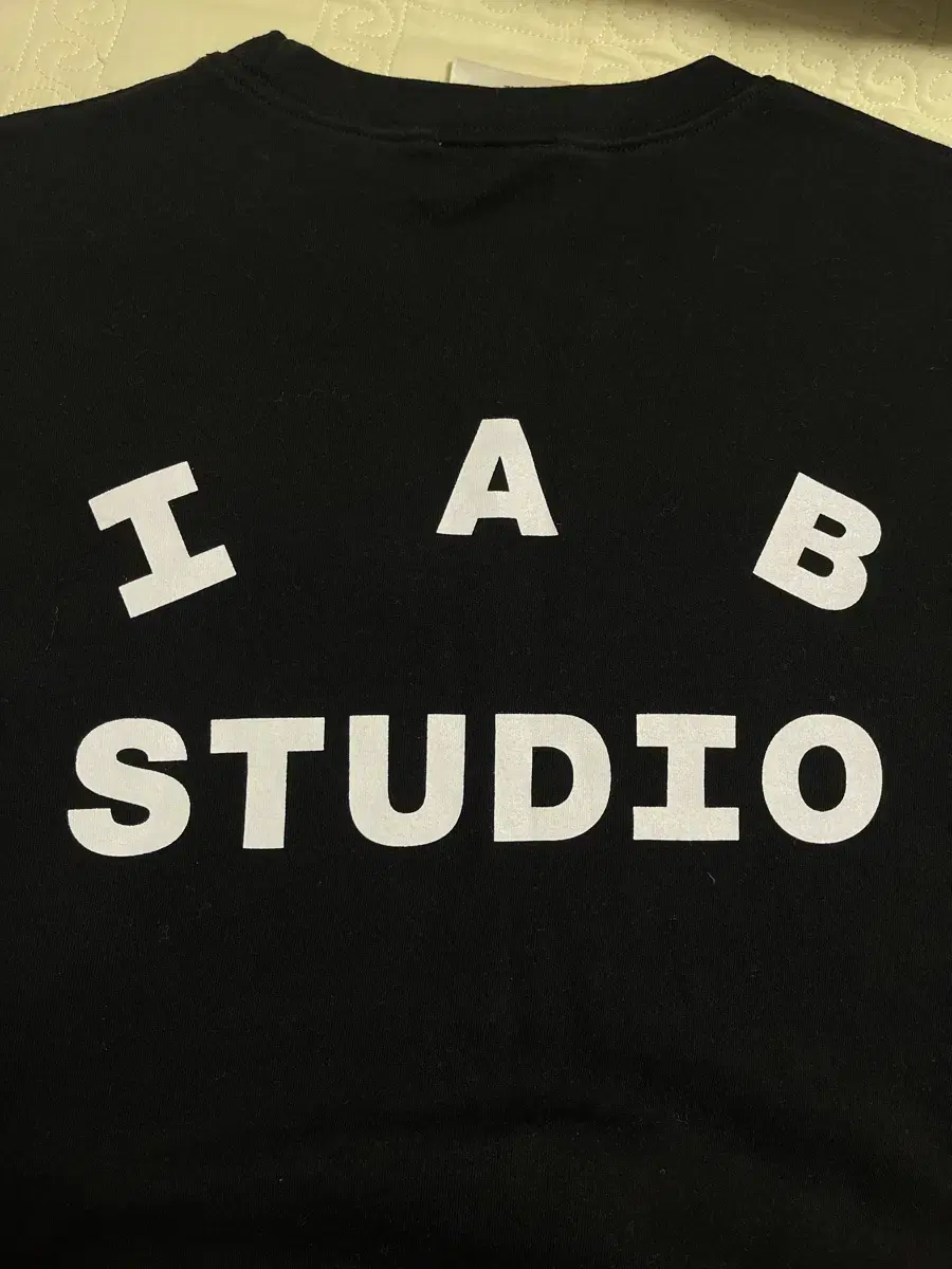 IAB STUDIO BLACK XL 반팔