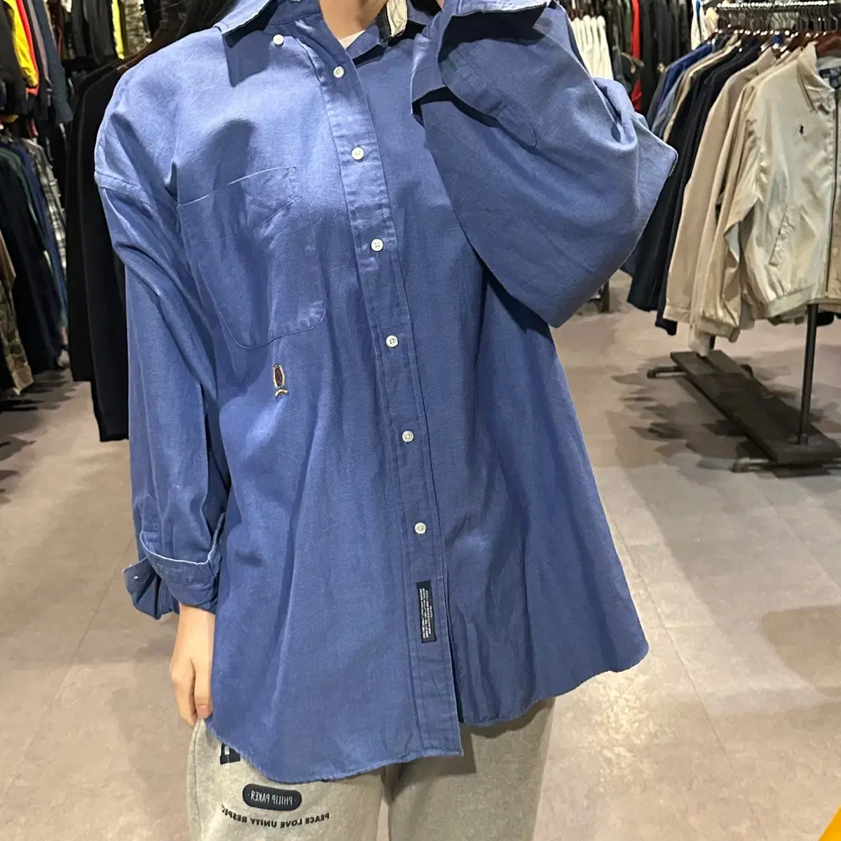 (392) TOMMY HILFIGER 타미 힐피거 셔츠