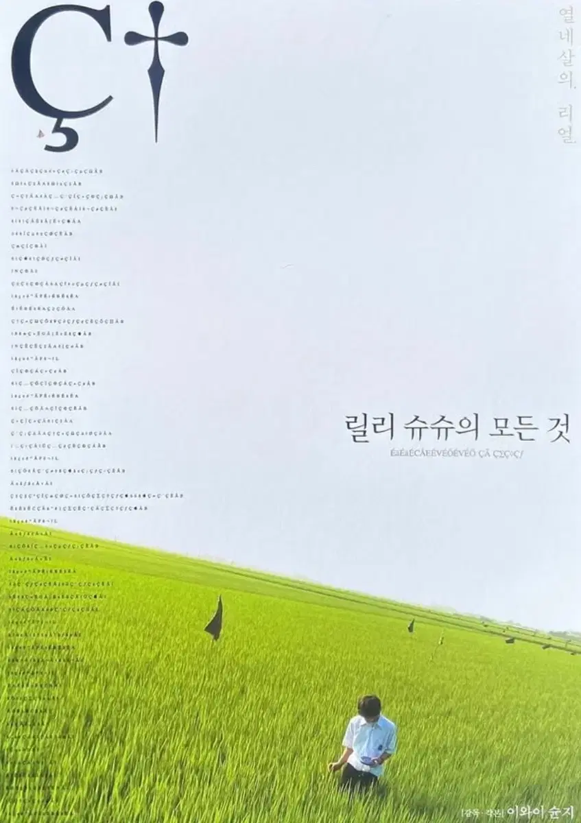 릴리슈슈의 모든것 A3 포스터 팝니다