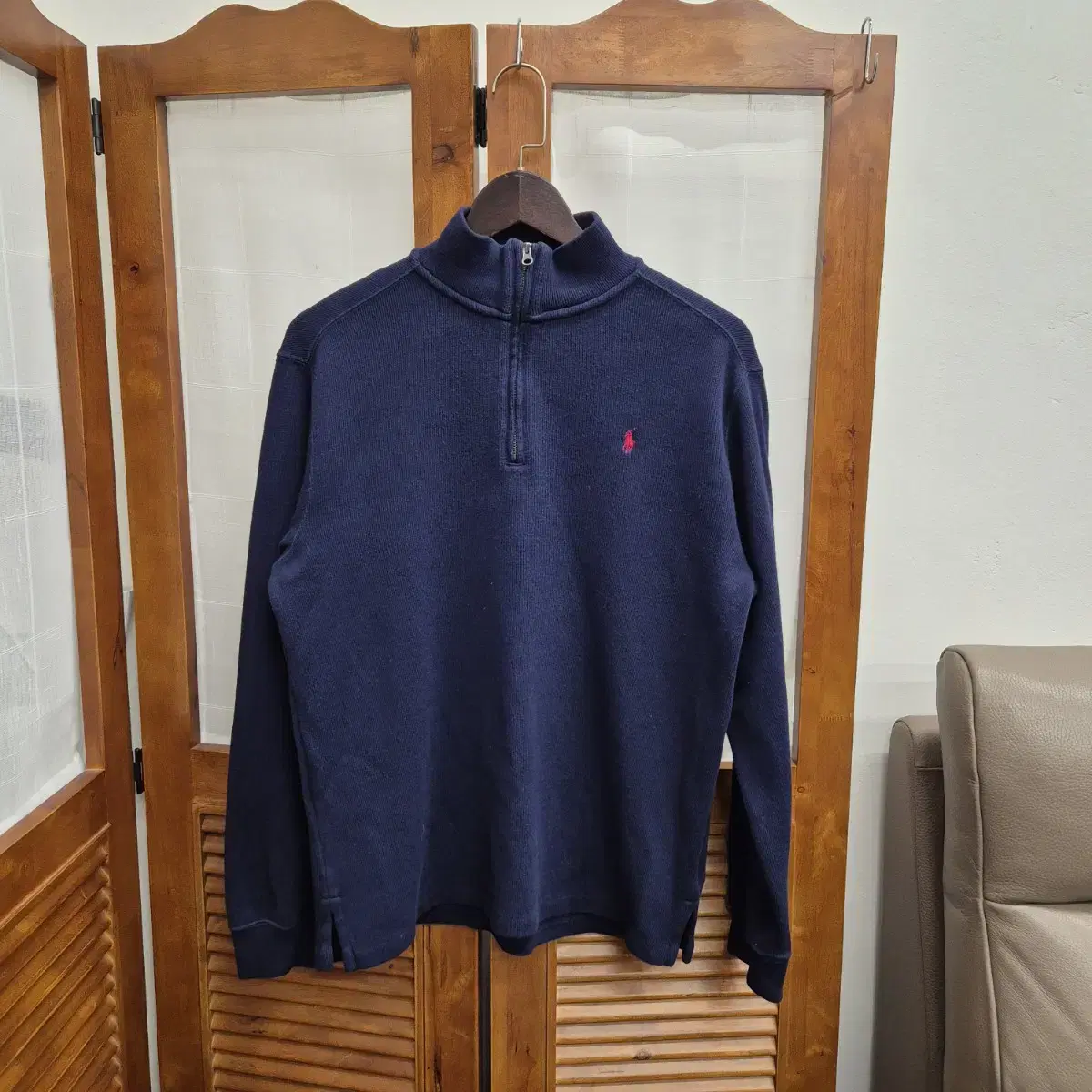 Polo RalphLauren폴로 반집업 니트 XL