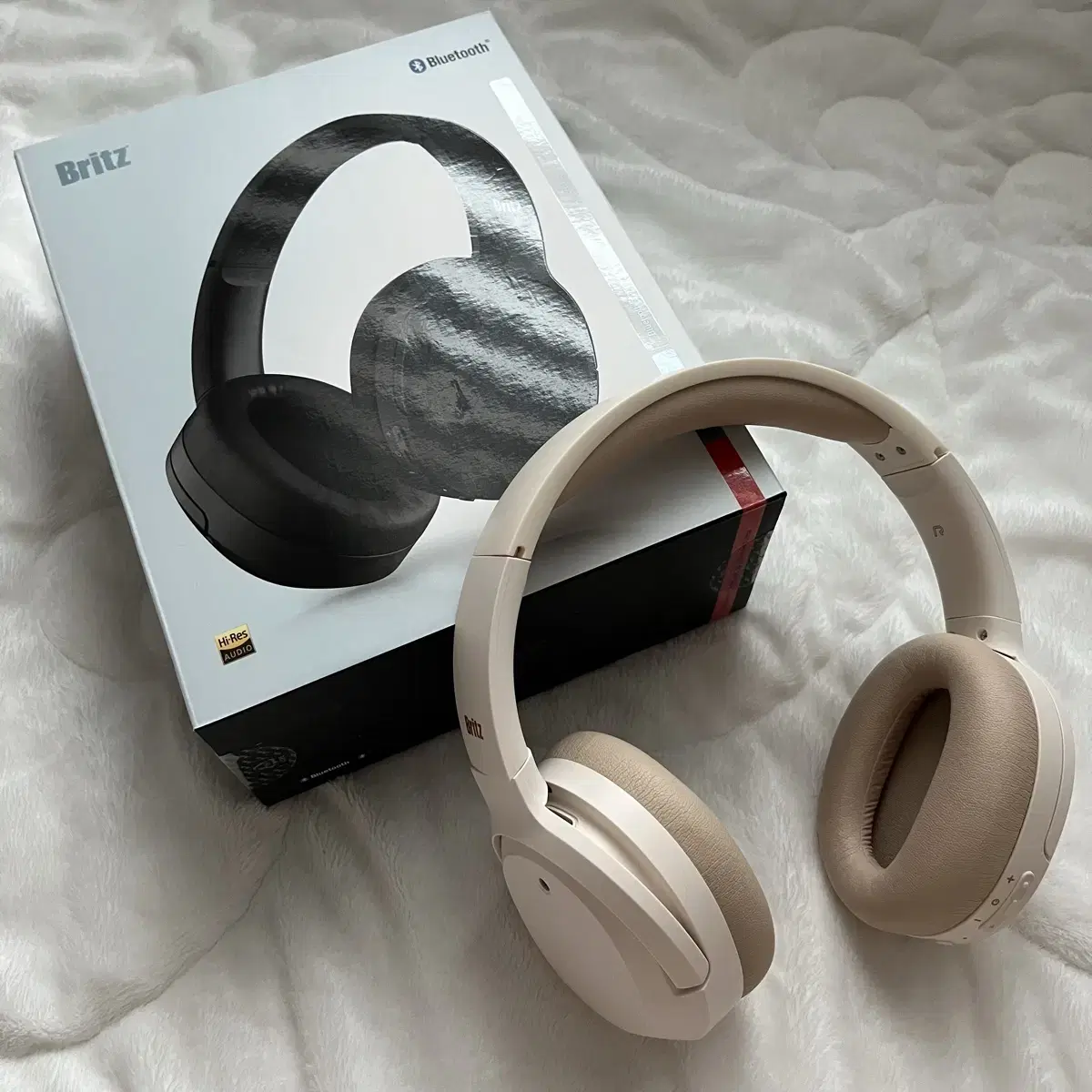 B리츠 BT4000 Headphones Ivory Full Box