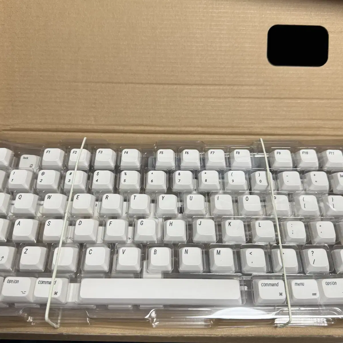 애플 영문 키캡 XDA PBT 기계식 키보드 레트로