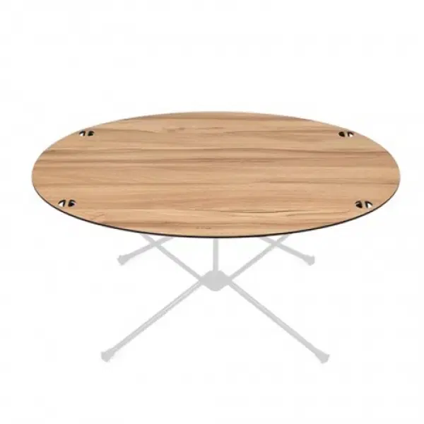 Helinox Oval Table Classic Walnut Color Sealed New Product for Sale.