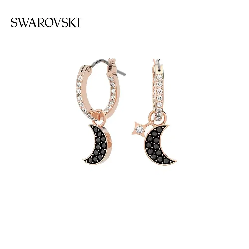 SWAROVSKI  스와로브스키  달 귀걸이