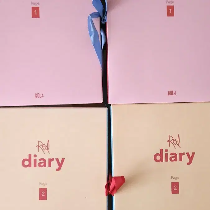 볼빨간사춘기 Red diary 1,2 일괄