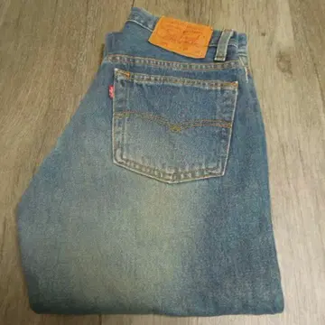 90's 리바이스 리바이스 501 밑단 슬릿 데님 청바지 / USA제