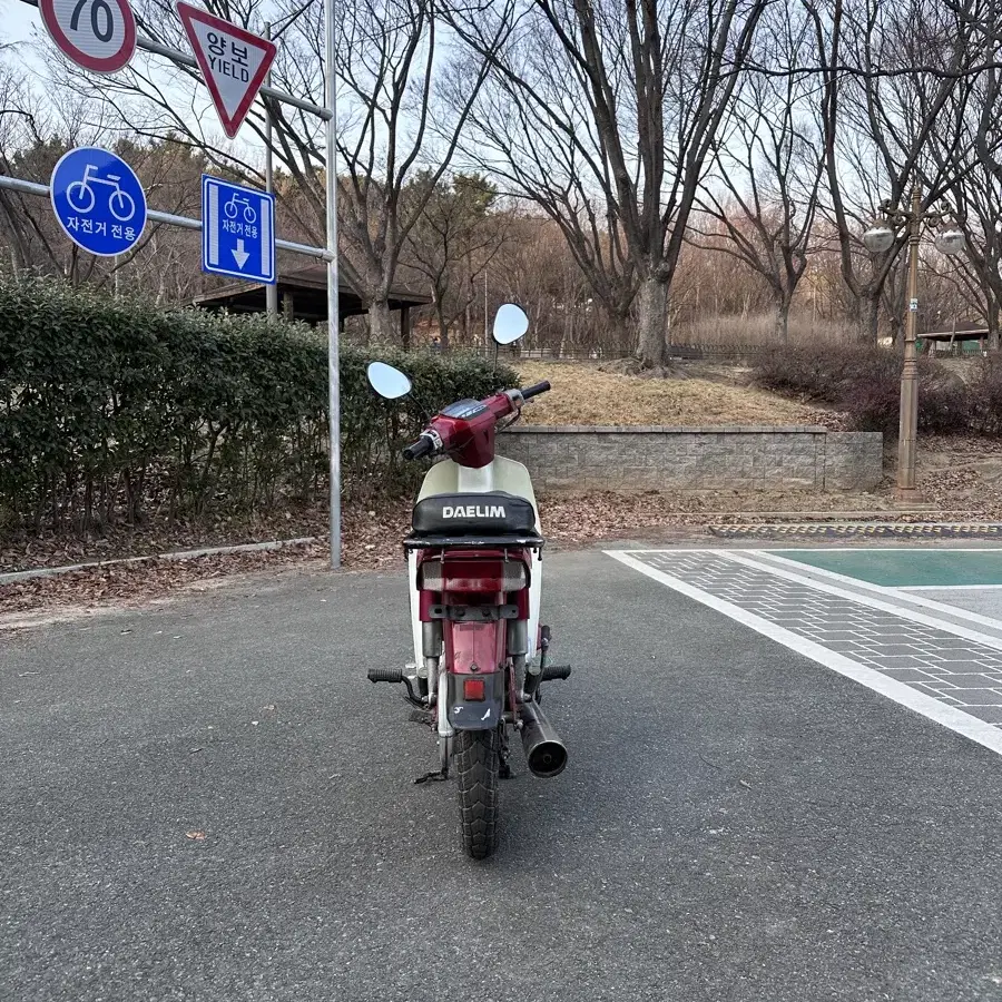 대림 혼다 시티백 시티100 혼다엔진 오토바이