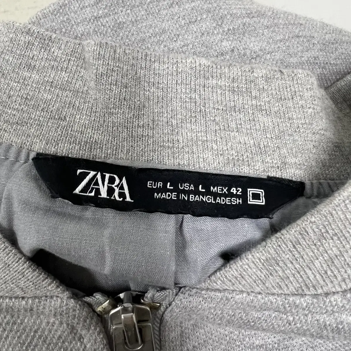 ZARA/자라블루종집업/남성100/캐주얼.