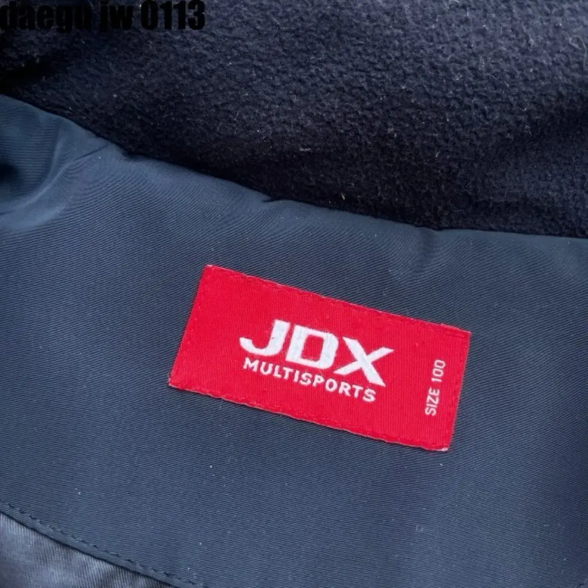 JDX 패딩 100