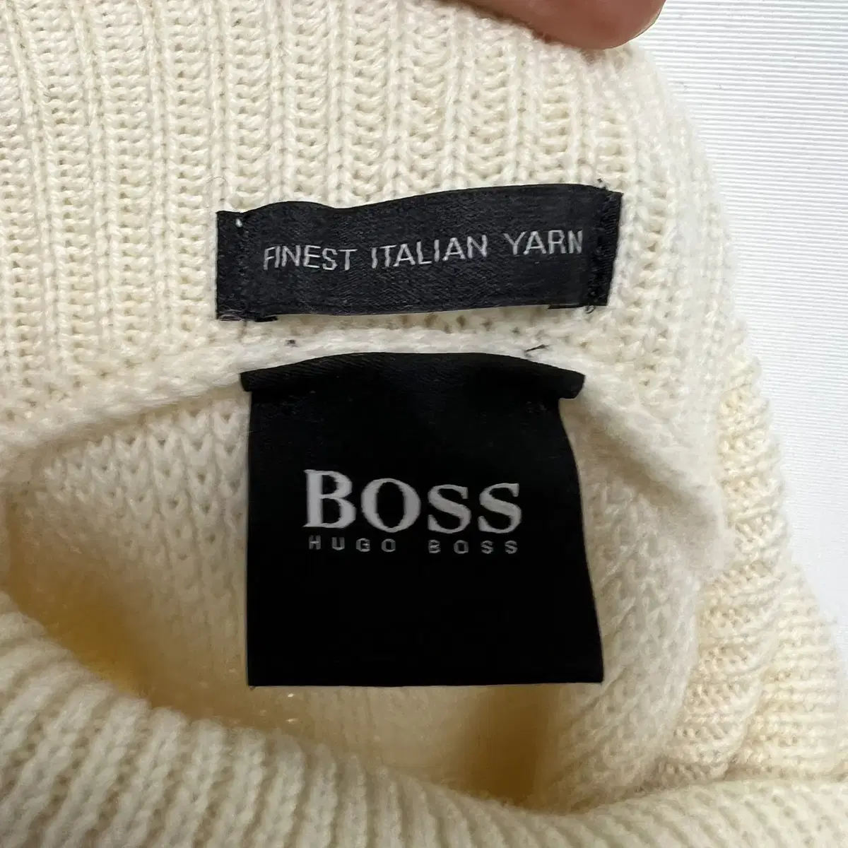 HUGOBOSS/휴고보스목폴라니트/남성95/