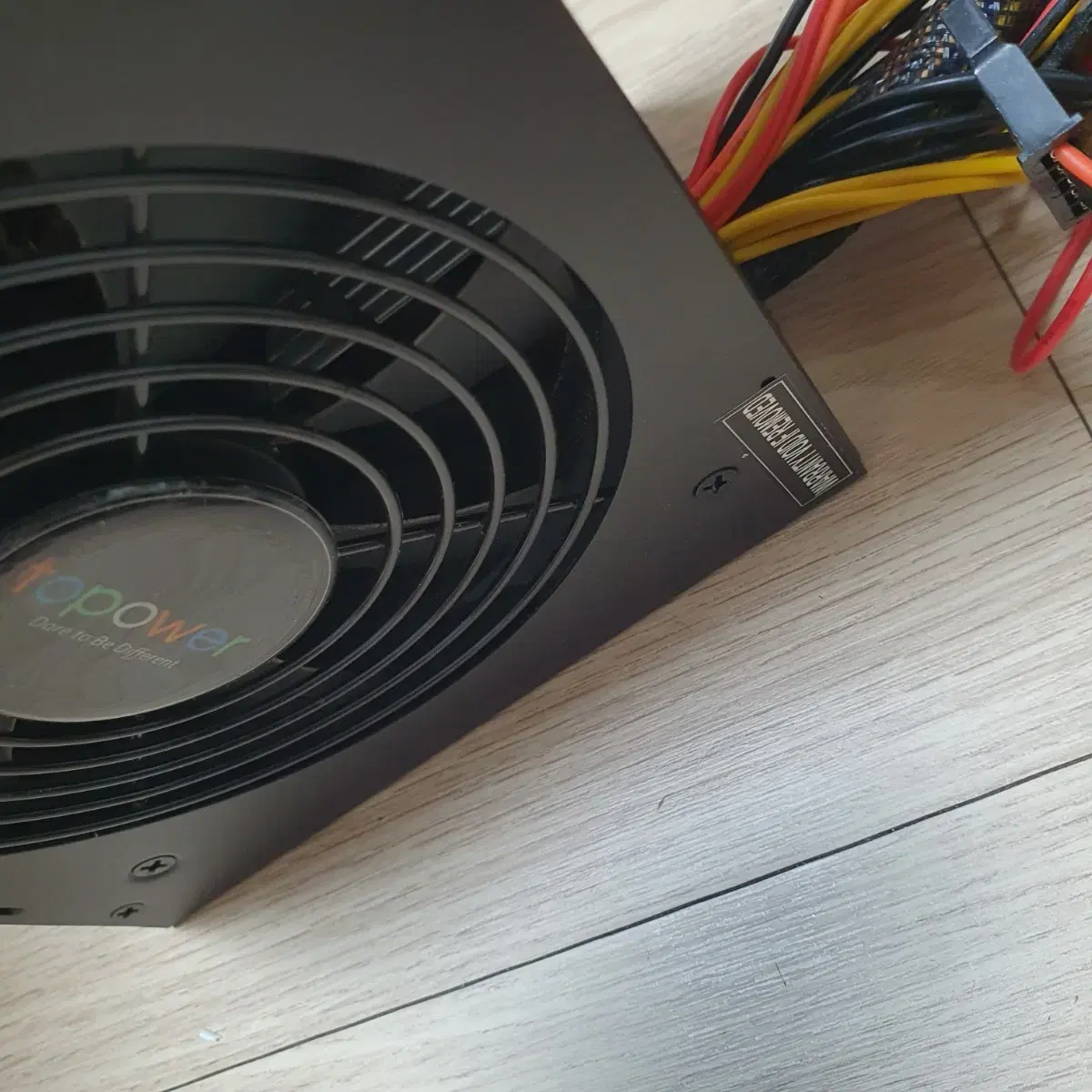 topower 정격 500W 파워서플라이 ATX 파워