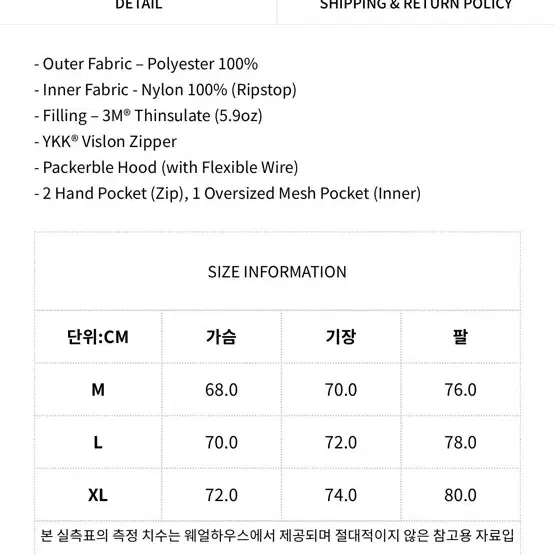 [XL] 에스피오나지 ECWCS level 7 parka 그레이올리브