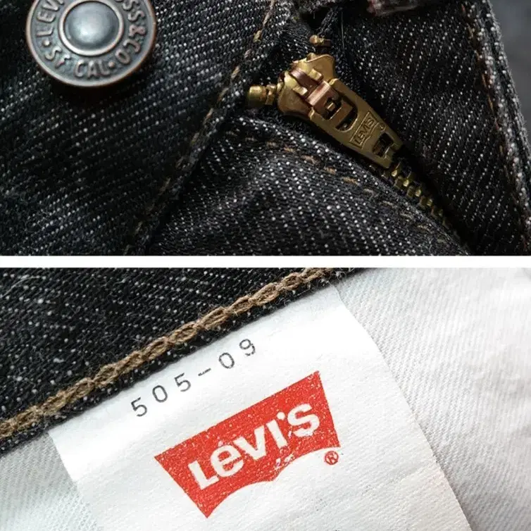 일본판 02s levis 라바이스 505 측청 31.5사이즈