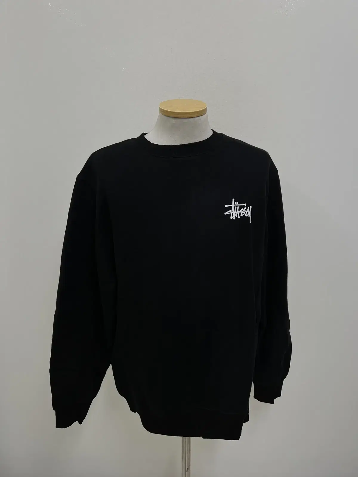 STUSSY/스투시기모맨투맨/남성95~100/오버핏/