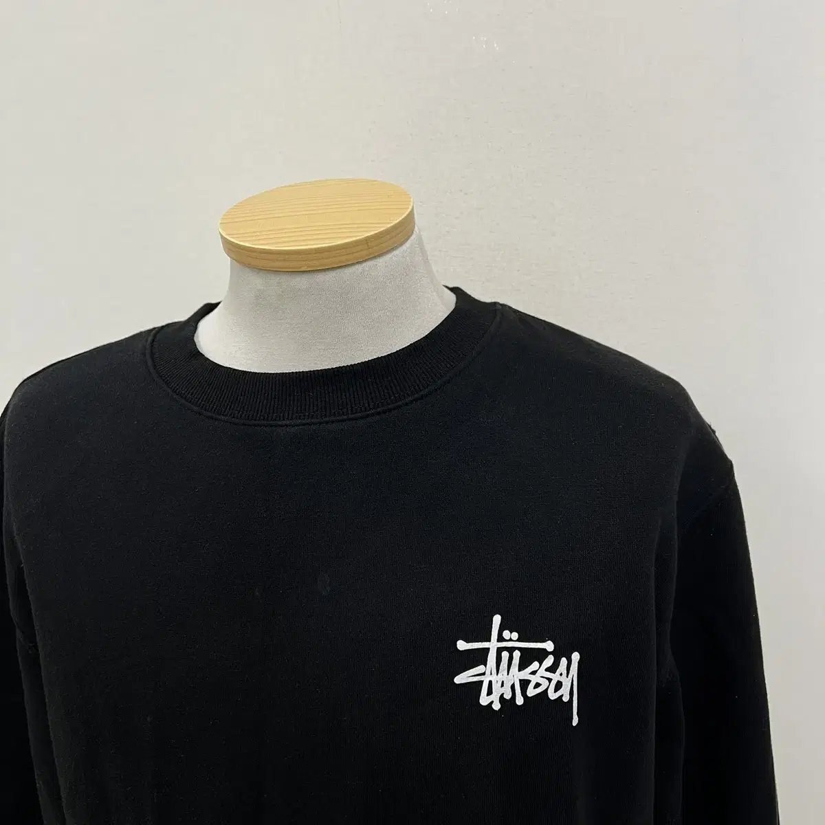 STUSSY/스투시기모맨투맨/남성95~100/오버핏/