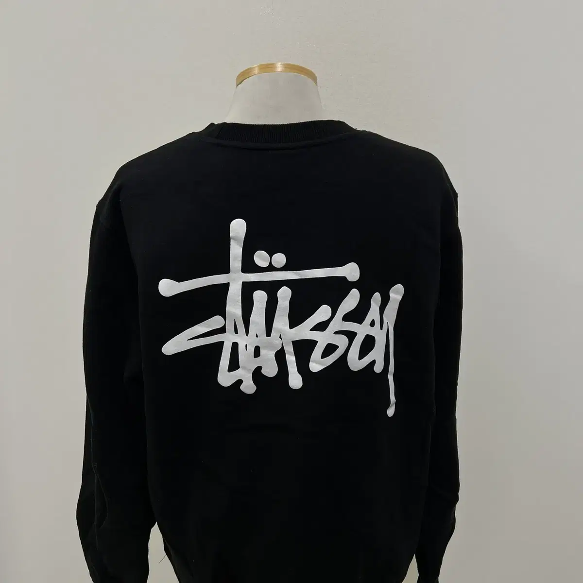 STUSSY/스투시기모맨투맨/남성95~100/오버핏/