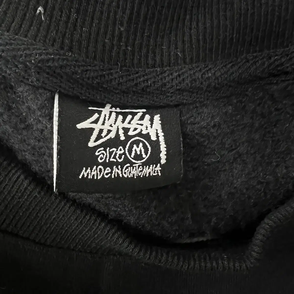 STUSSY/스투시기모맨투맨/남성95~100/오버핏/