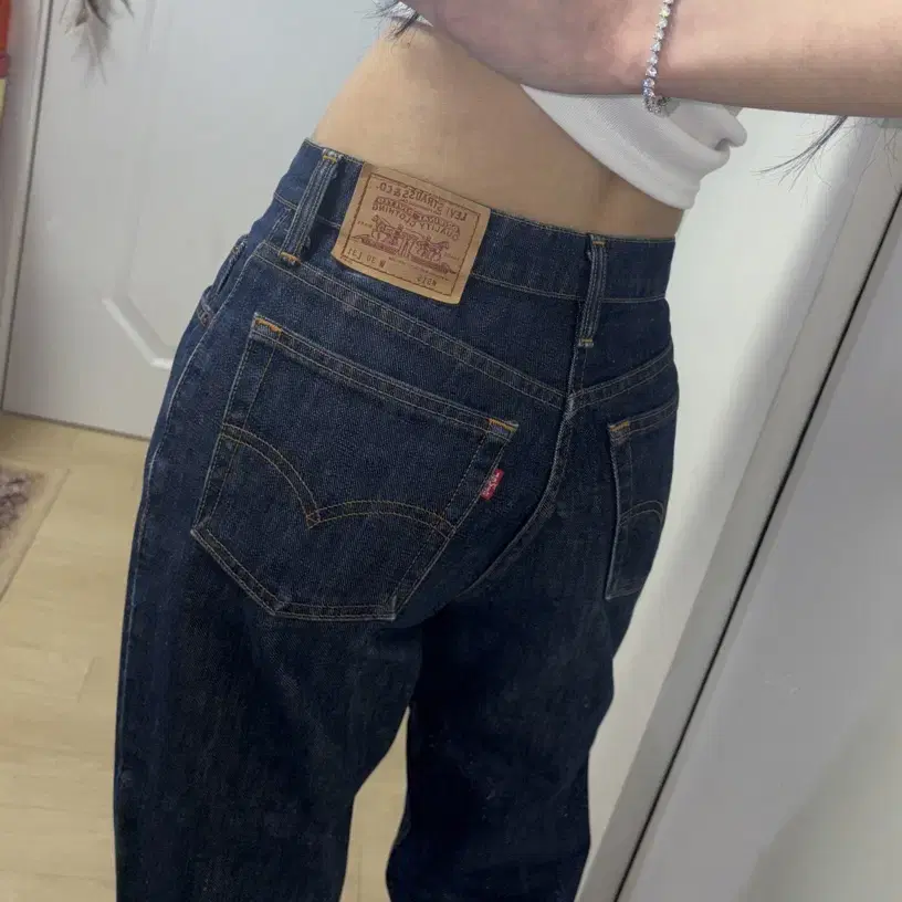 Levis 리바이스 생지 와이드진