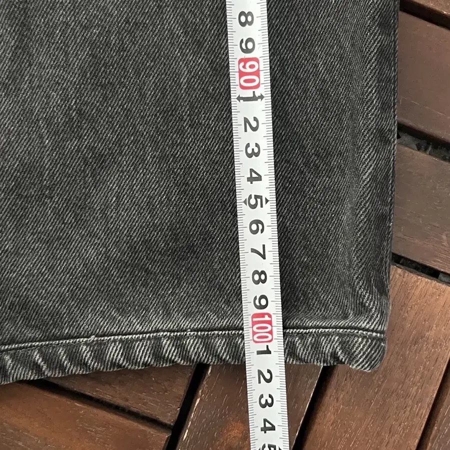 Levis 리바이스 501 흑청 데님 팬트