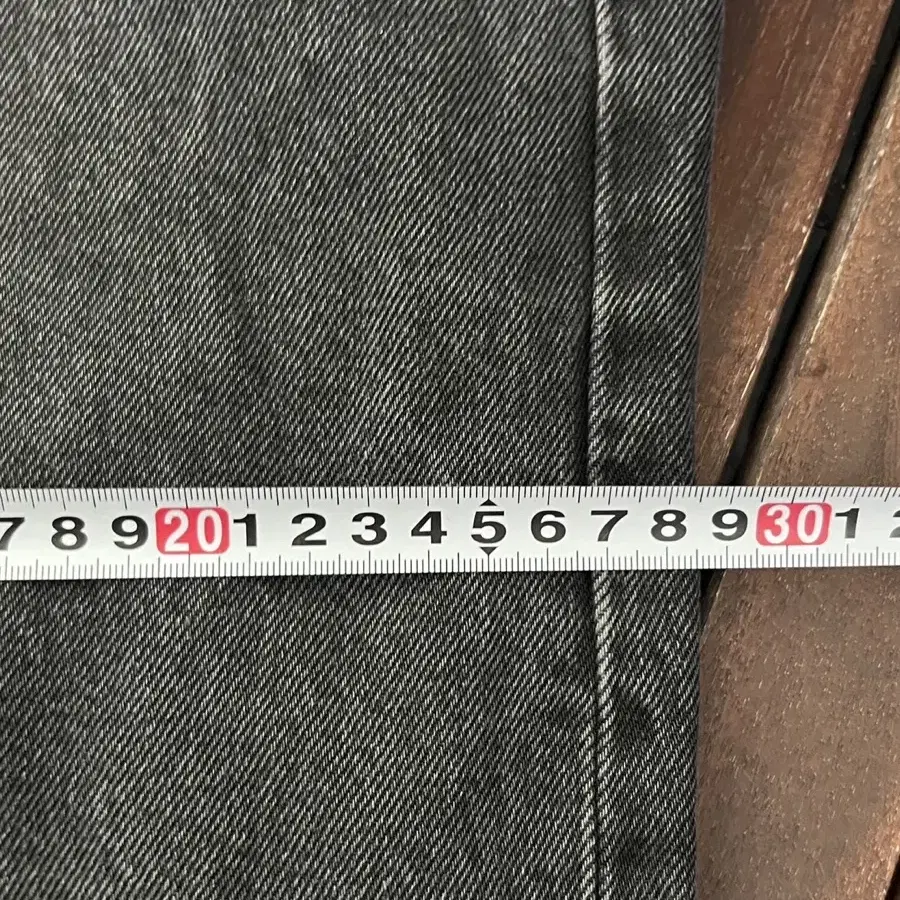 Levis 리바이스 501 흑청 데님 팬트