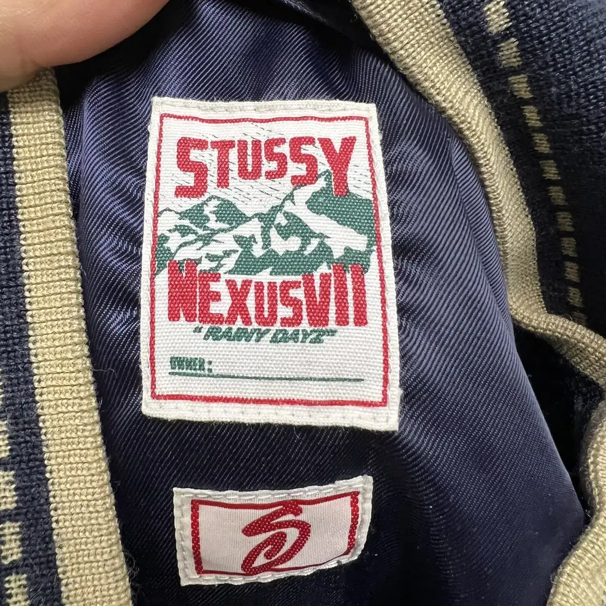 STUSSY/스투시넥서스세븐콜라보패딩/남성90/