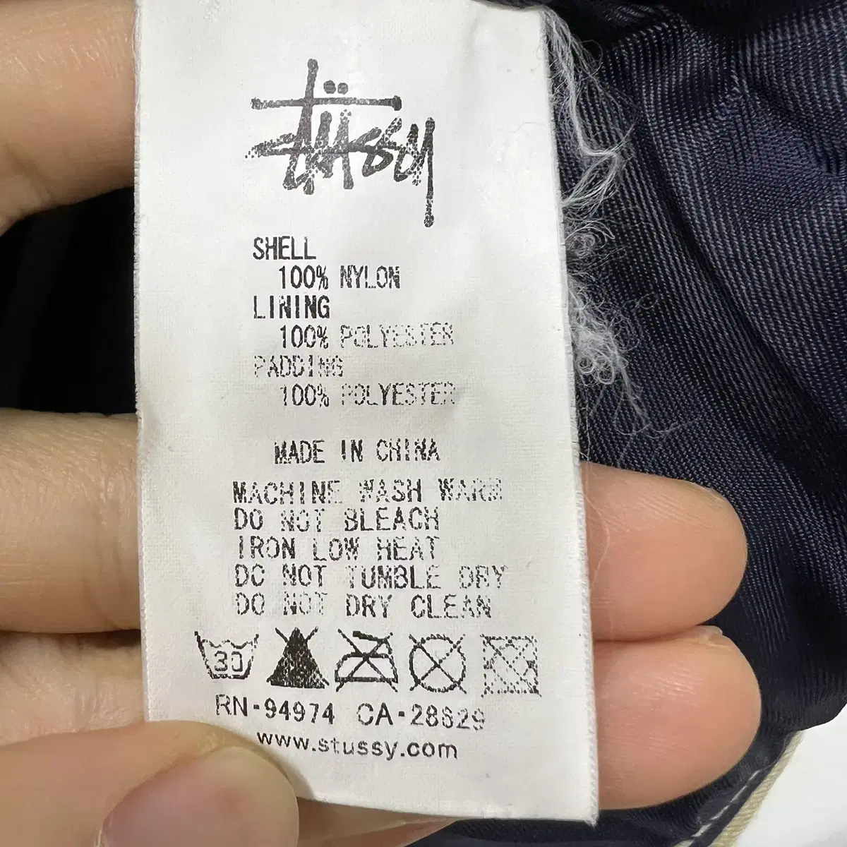 STUSSY/스투시넥서스세븐콜라보패딩/남성90/