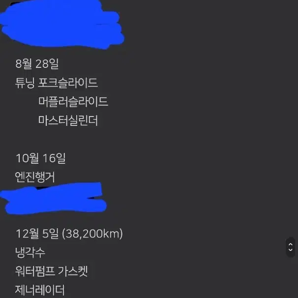 포르자350 21년식 머플러(소음기X) , 탈리스만 안개등 구변 팝니다