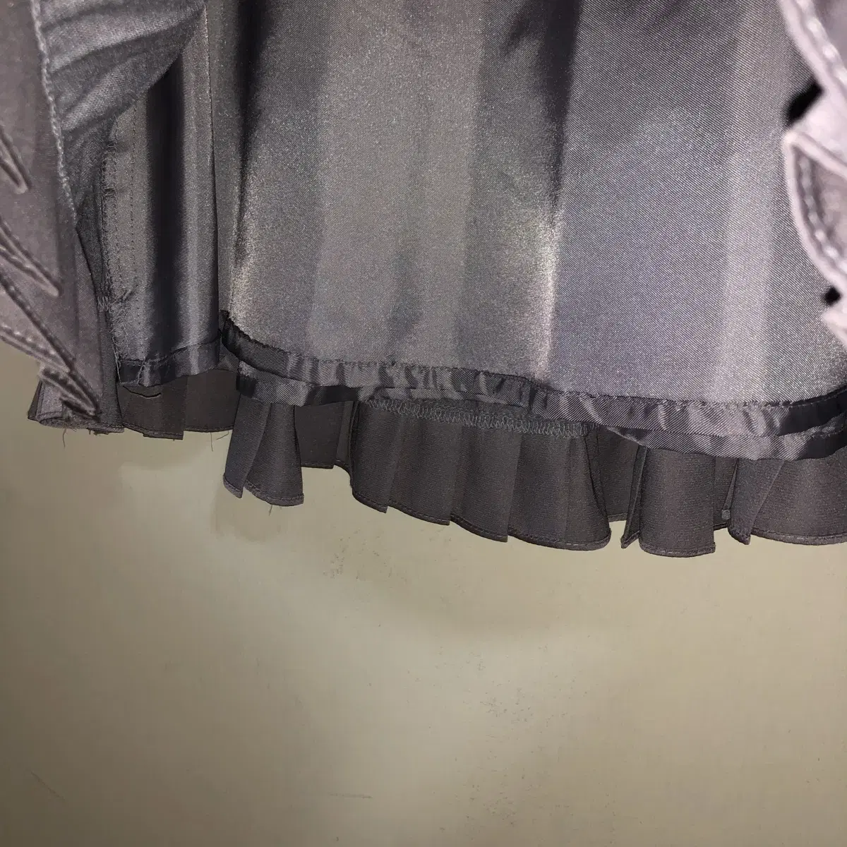 Vintage Roem gray pleats skirt