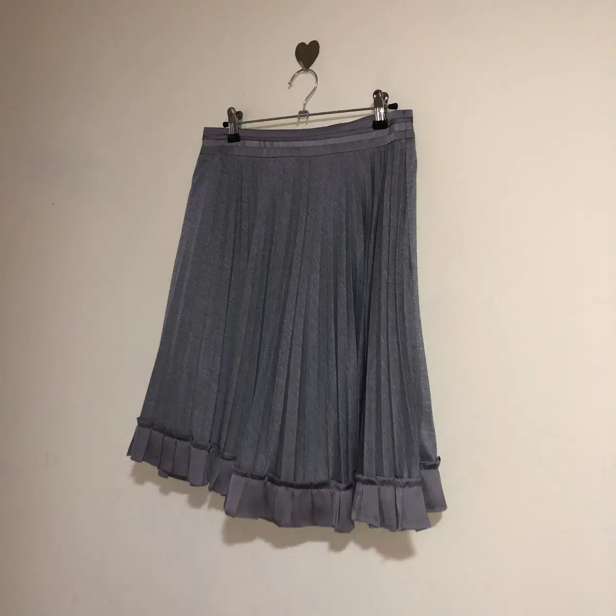 Vintage Roem gray pleats skirt