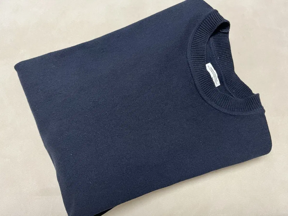 [2] 요네토미 wave cotton knit (navy)