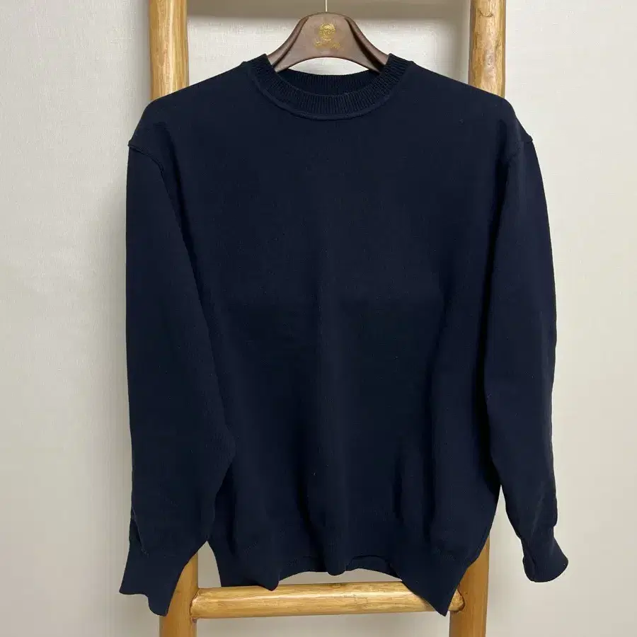 [2] 요네토미 wave cotton knit (navy)