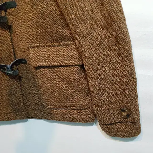 Harris Tweed x seven day 헤링본 더플 자켓