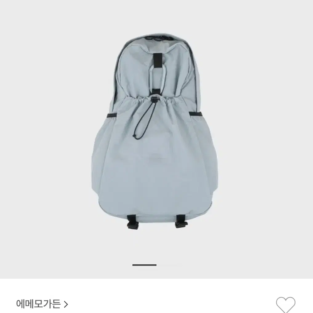 에메모가든 나일론 백팩 캔디바 1회착