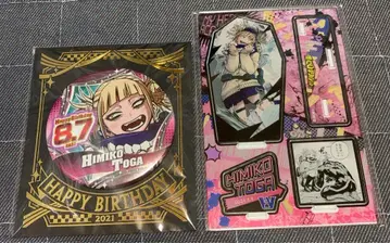 나의 히어로 아카데미아 토가 히미코 명장면 디오라마 피규어 캔뱃지