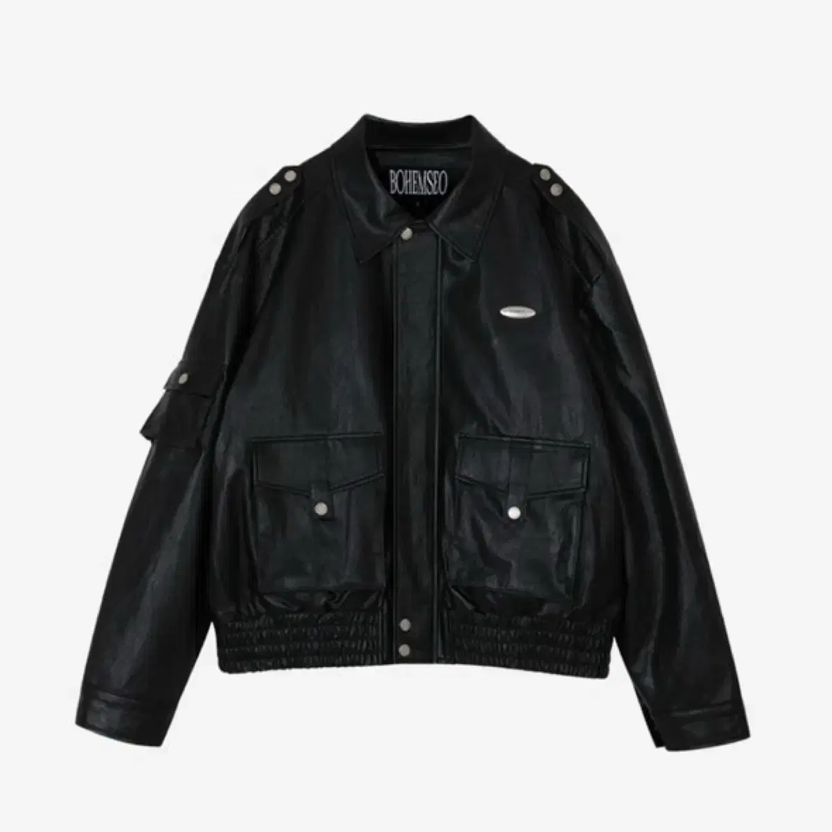 보헤미안서울 봄버 LEATHER BOMBER JUMPER 2 SIZE