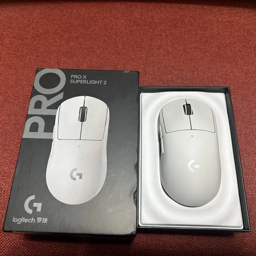 로지텍 G PRO X SUPERLIGHT 2 마우스 지슈라2