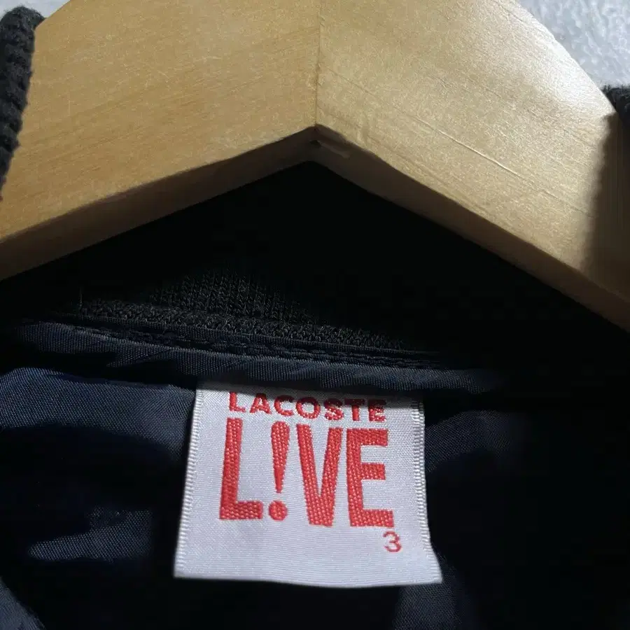 95 LACOSTE LIVE 라코스테 라이브 로고 네이비 퀼팅 패딩 자켓