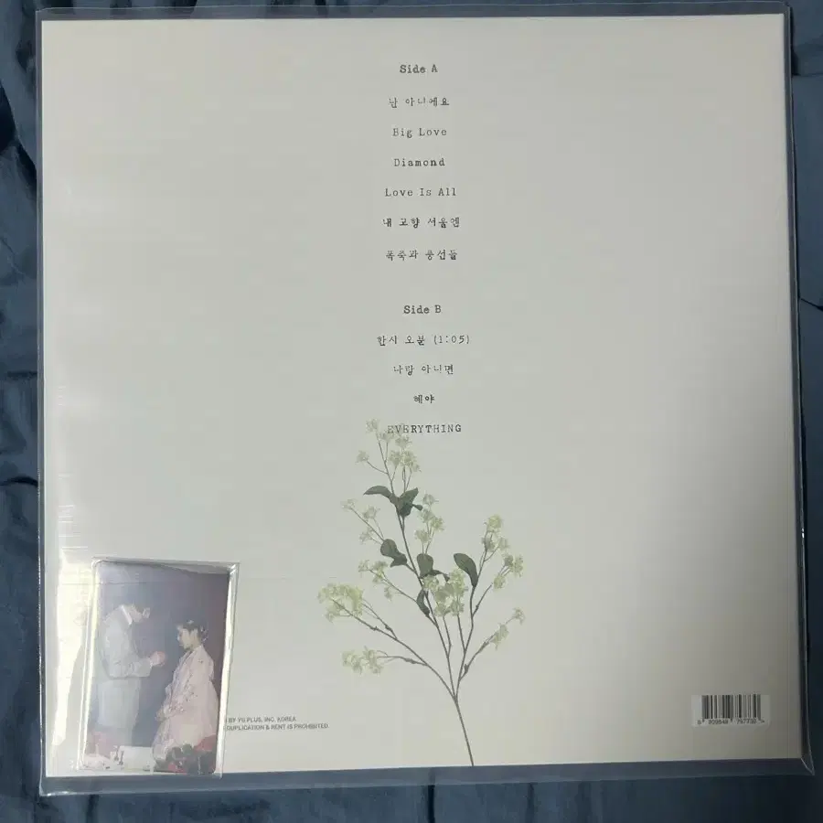 검정치마 팀베이비 TEAM BABY lp