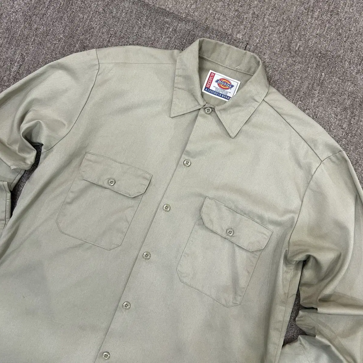 (M) Dickies 디키즈 워크 셔츠