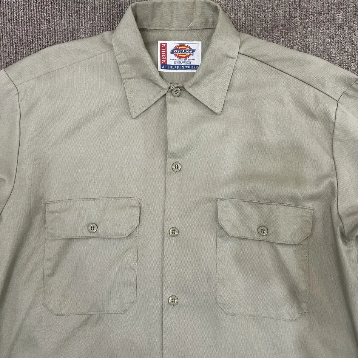 (M) Dickies 디키즈 워크 셔츠