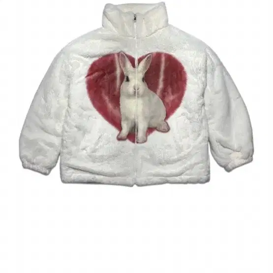 (구매)kater 카터 제품(rabbit heart fur jacket)