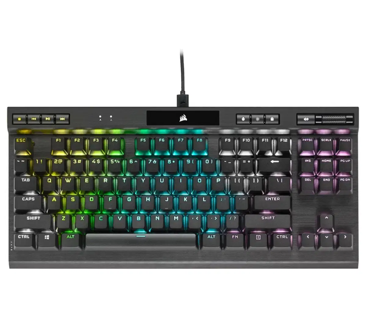 커세어k70 RGB TKL 은축