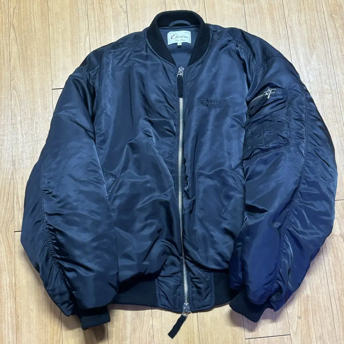 ETCE 봄버 REVERSIBLE OVERSIZED BOMBER MA-1