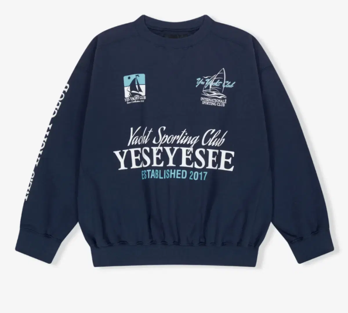 YESIC Sweatshirt Navy L (New Product)