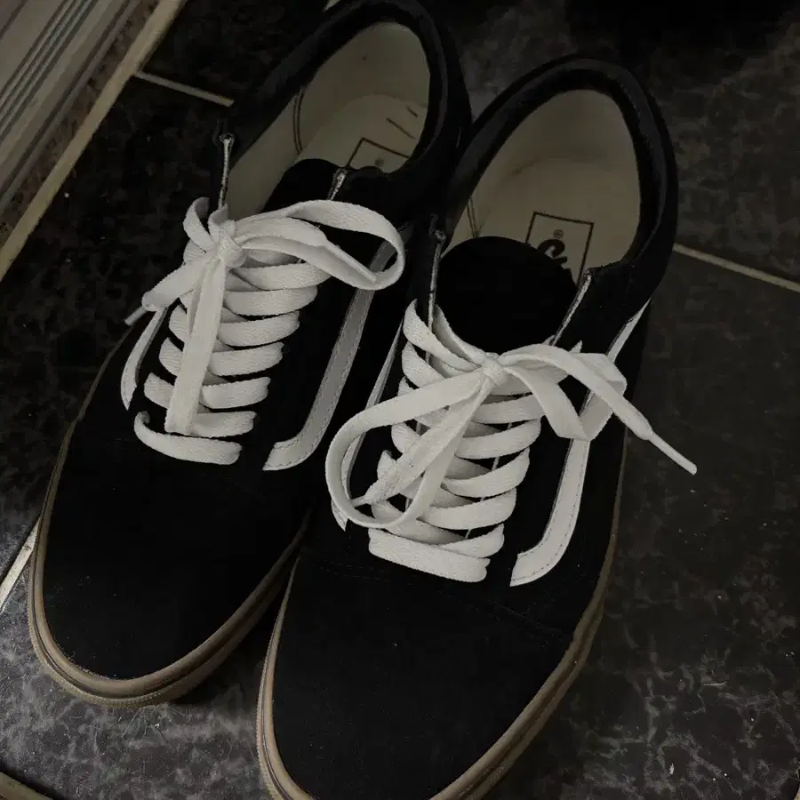 VANS 반스 올드스쿨 검정색 운동화 265