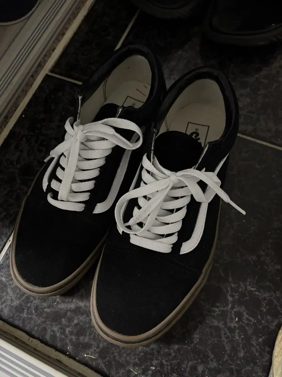 VANS 반스 올드스쿨 검정색 운동화 265