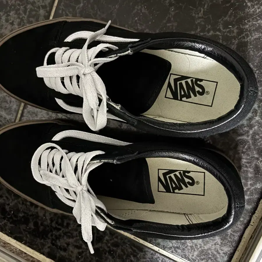 VANS 반스 올드스쿨 검정색 운동화 265