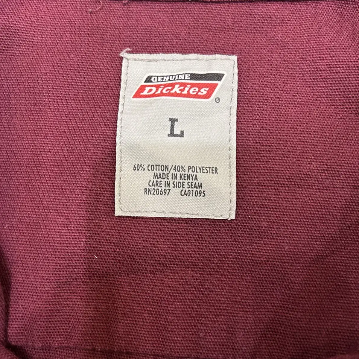 (L)Dickies 디키즈 워크 셔츠